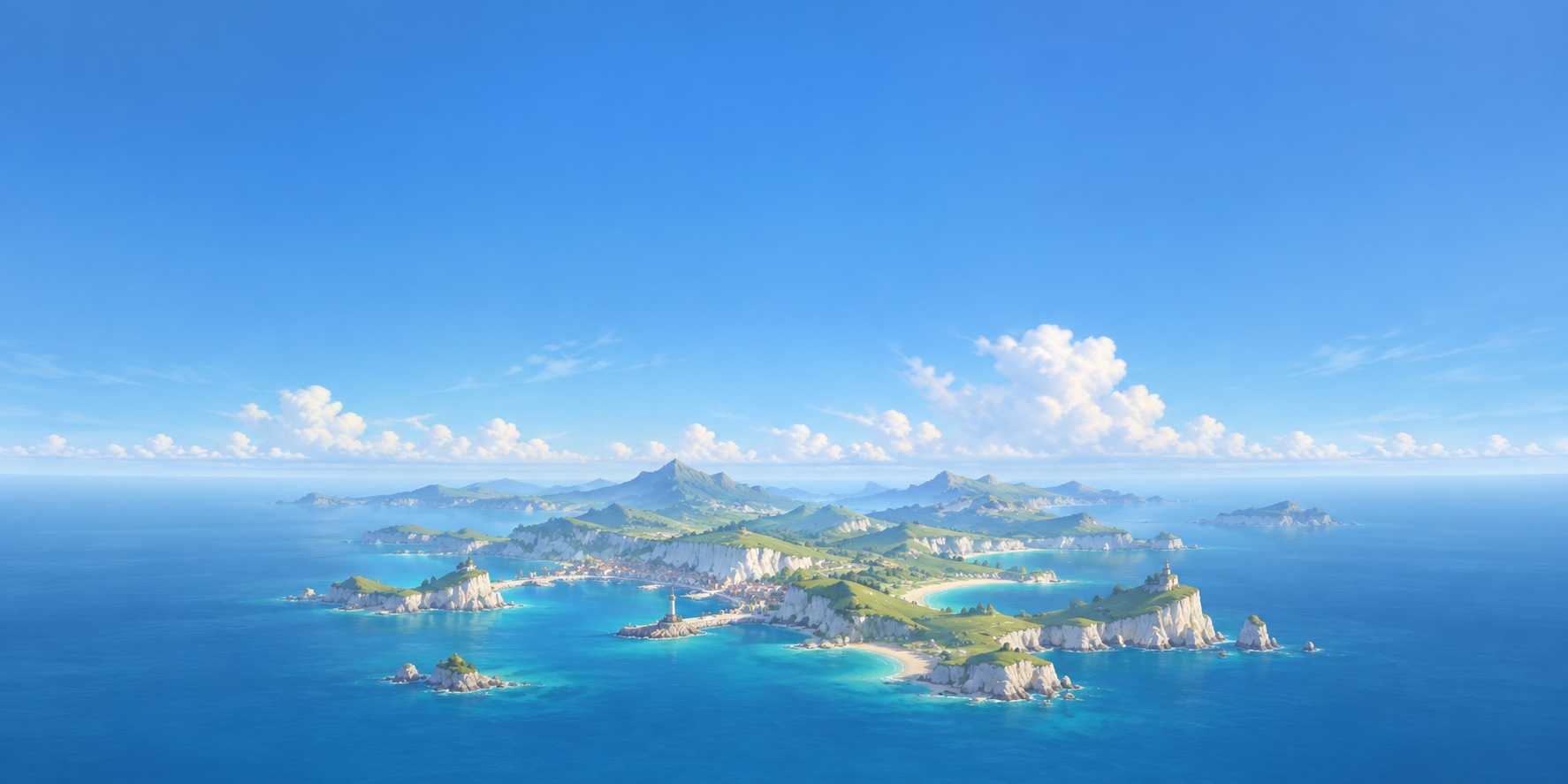 Breezy Bay world landscape