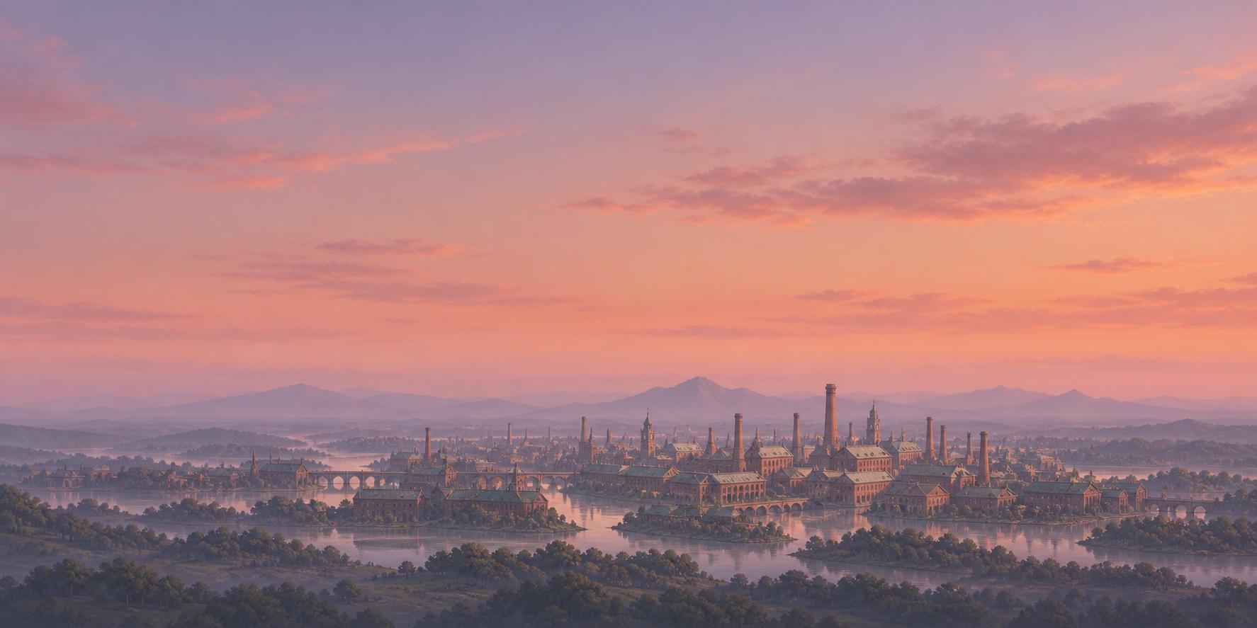 Chimney Row world landscape