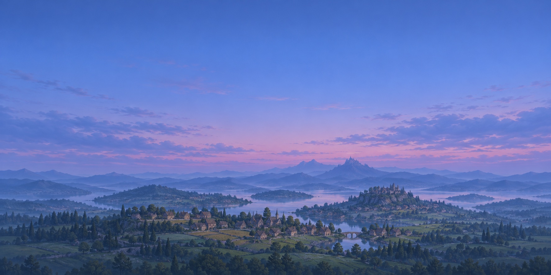 Cozy Hamlet world landscape