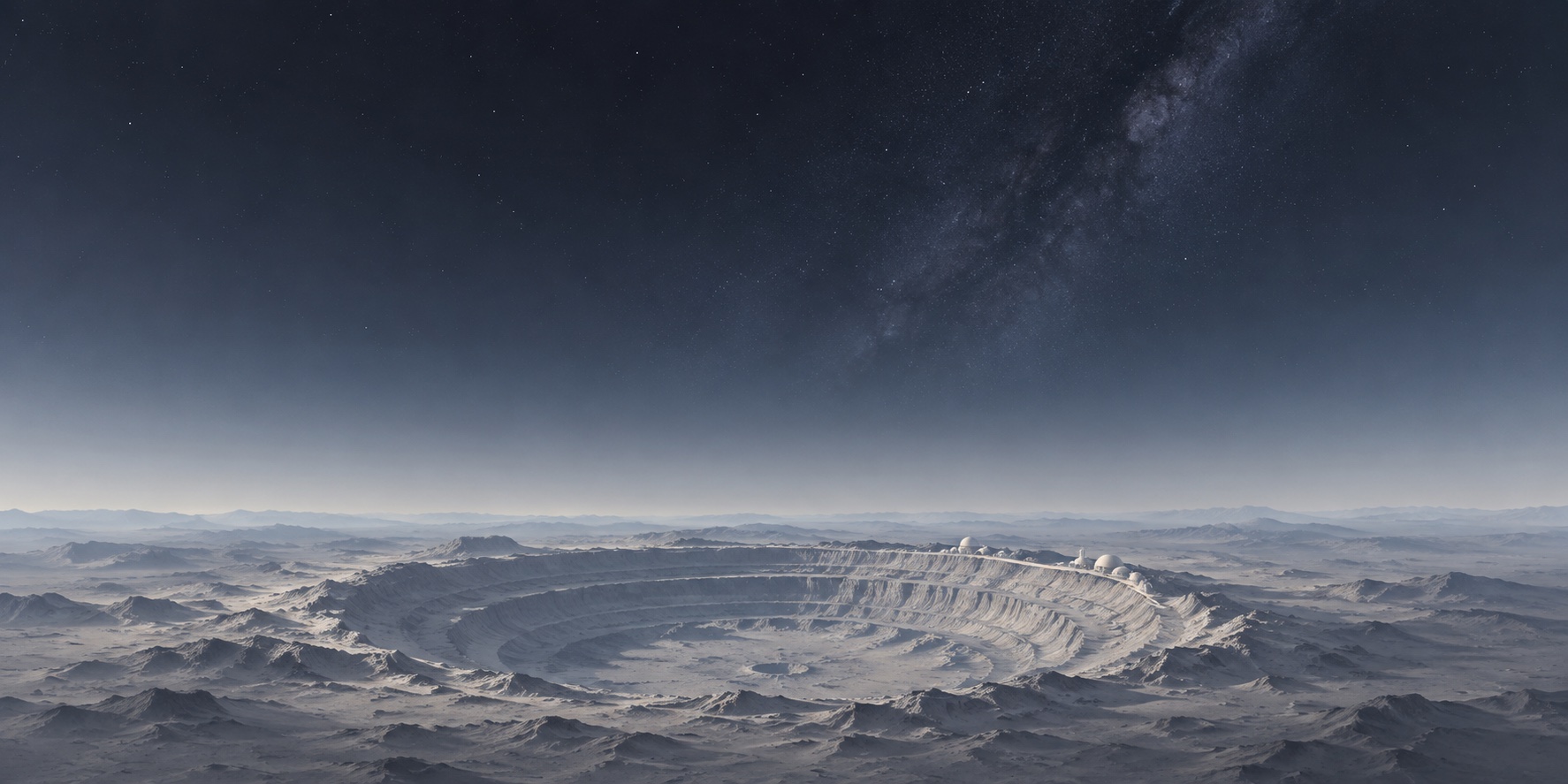 Crater Camp world landscape