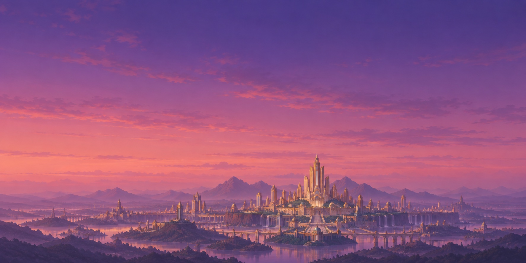 Crown City world landscape