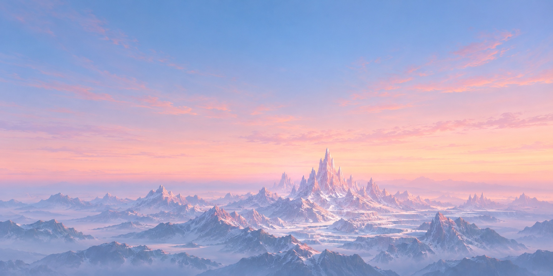 Frostspire world landscape