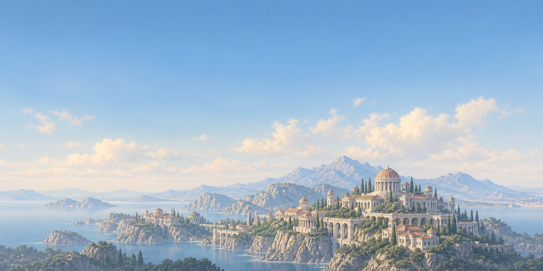 Marble Market world landscape