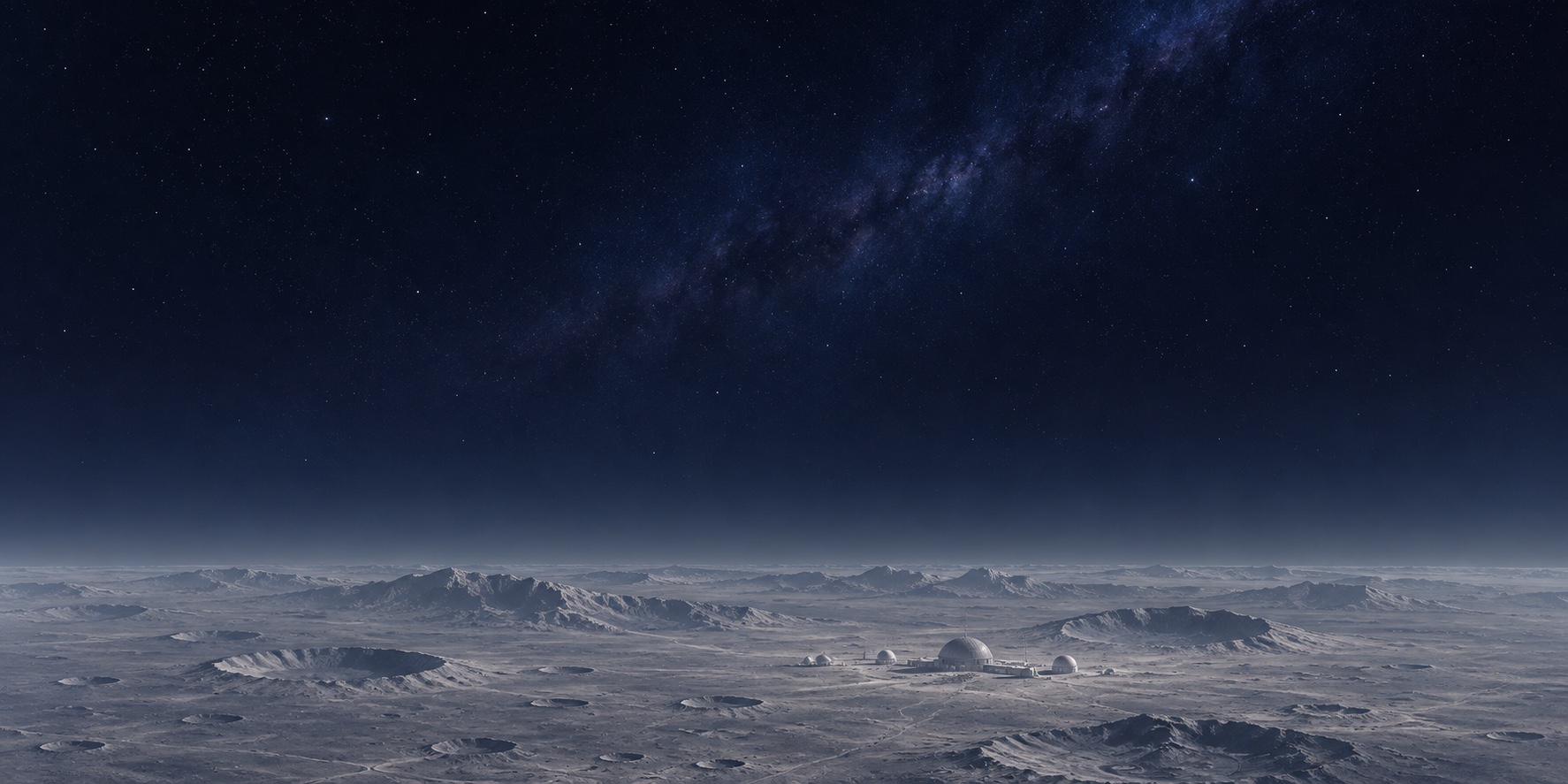 Moon Base world landscape