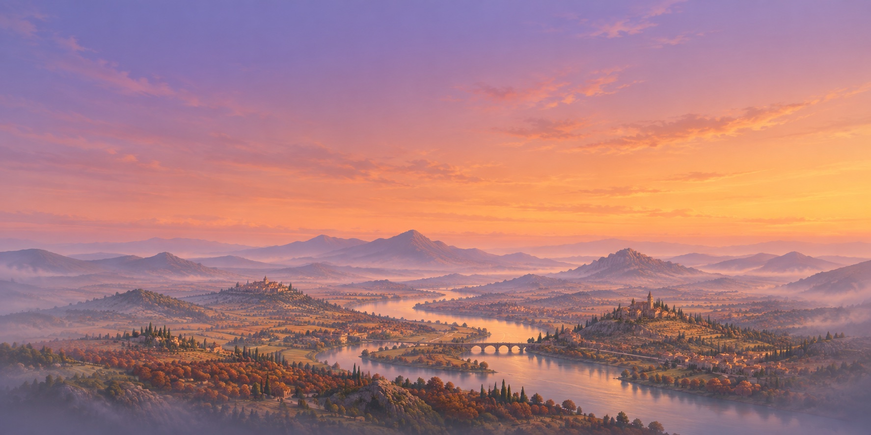 Riverbend world landscape