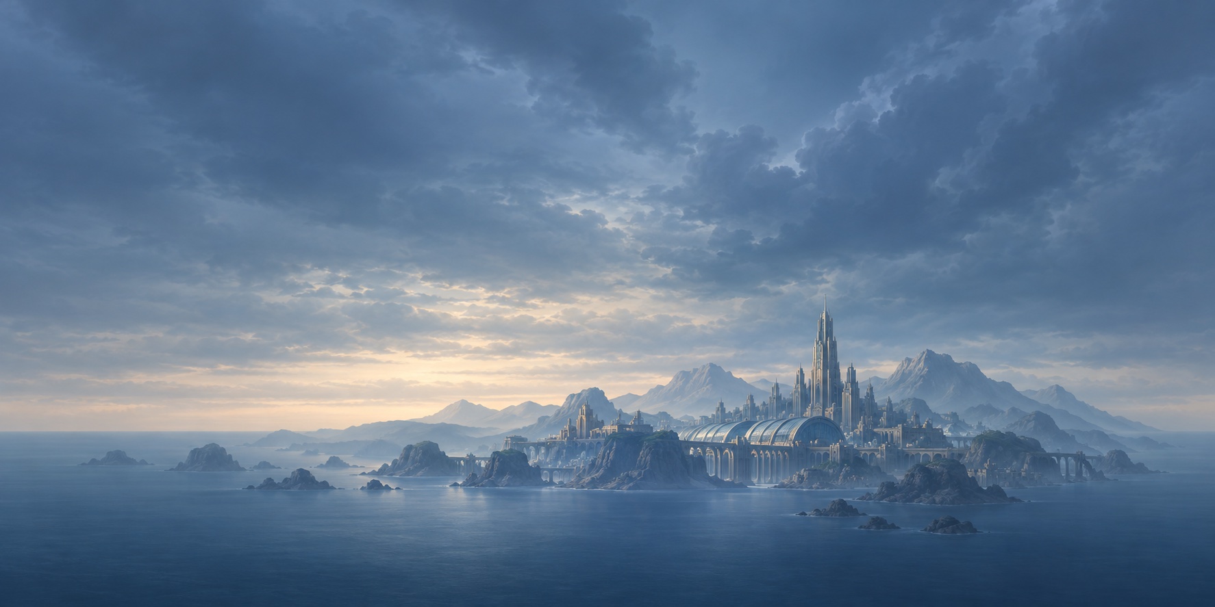 Stormglass Station world landscape
