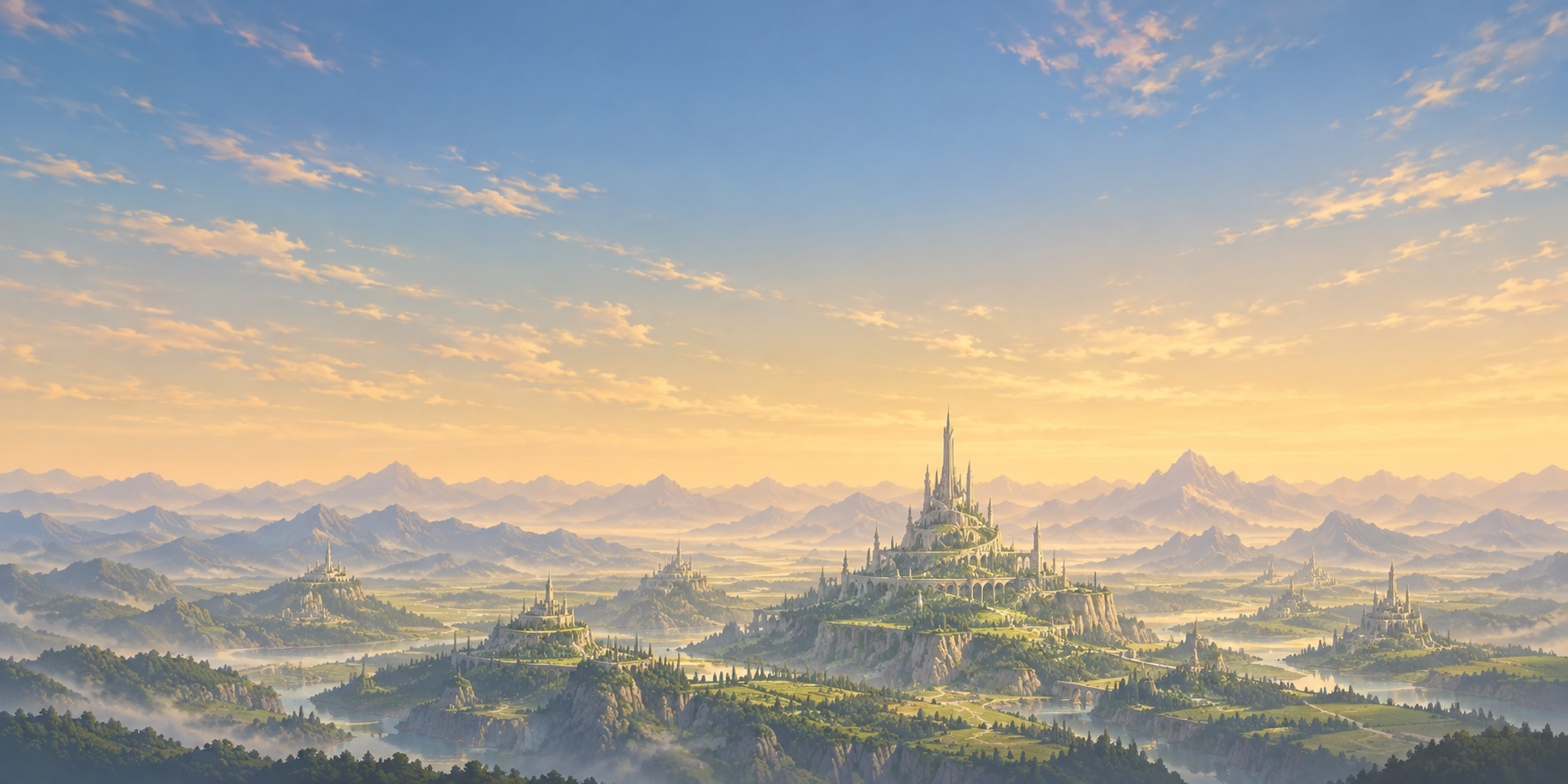 The Endless Spire world landscape