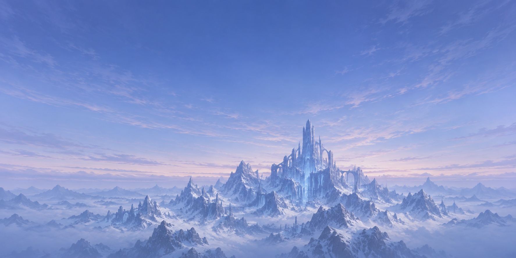 The Frozen Spire world landscape
