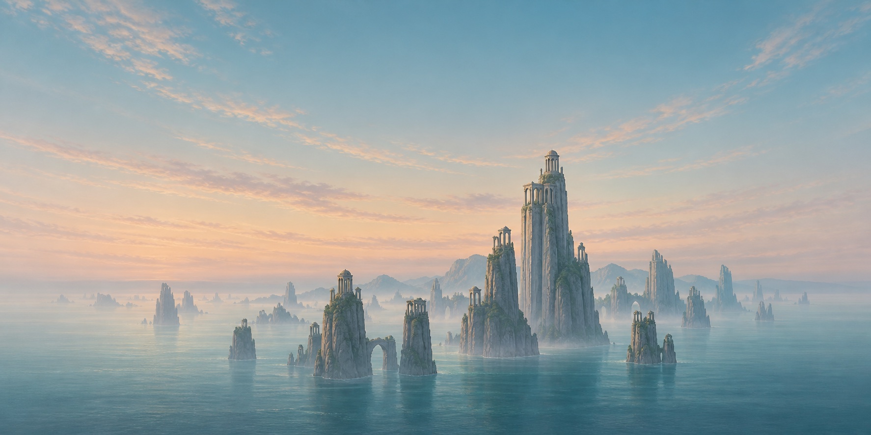 The Whispering Spire world landscape