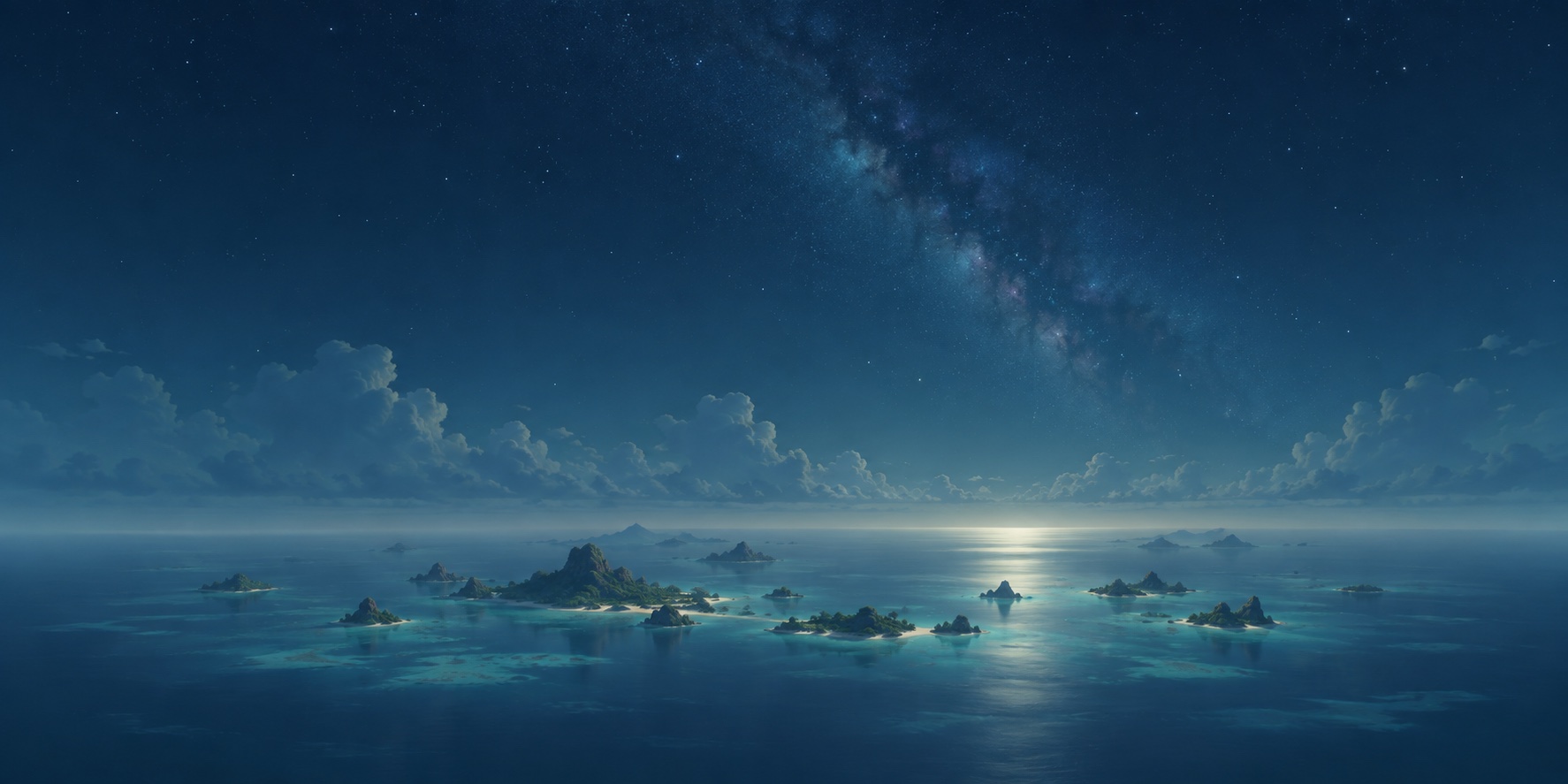 Tiny Island world landscape