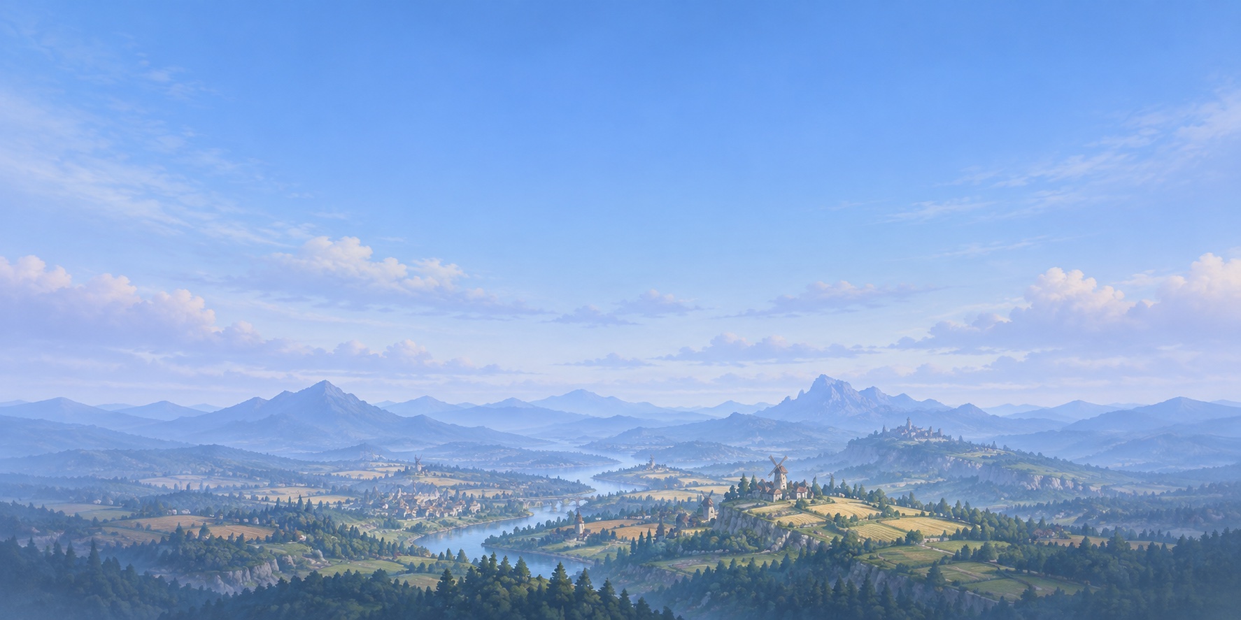 Windmill Hollow world landscape
