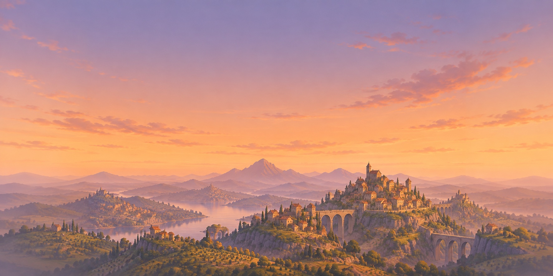 Wobbly Village world landscape